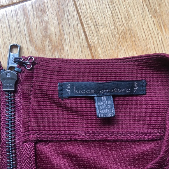 Lucca Couture Cutout Mesh Dress - Picture 2 of 3